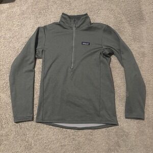 Patagonia Women's Quarter Zip Pullover Gray Size Small